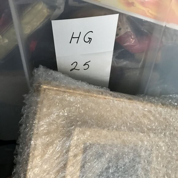 Antique Gold Framed 19th Century Elephant Print - Picture 7 of 7